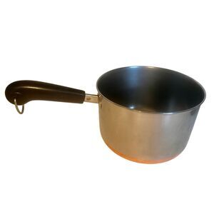 Revere Ware 1801 Copper Clad 3 QT Sauce Pan No Lid